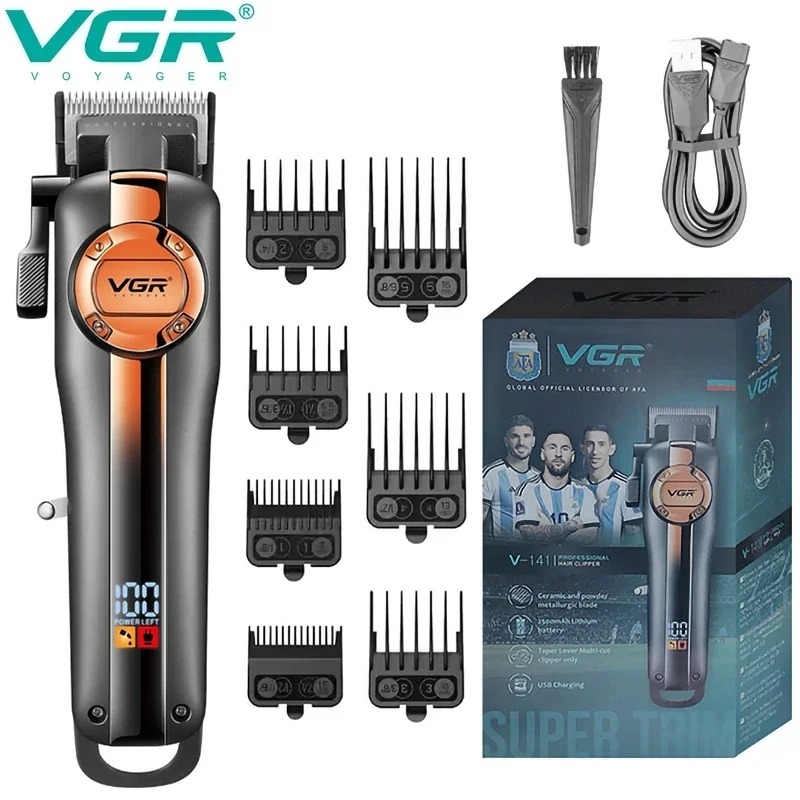 VGR V141 Electric Barber Clippers Professional Cordless Barber Clippers 63214274785409119