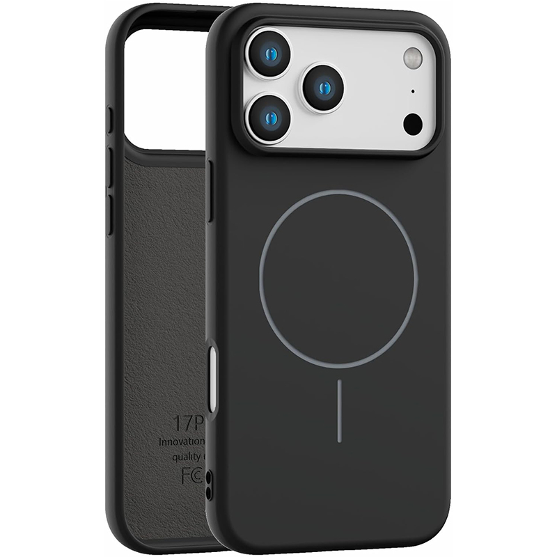 Meephone Compatible with Phone 17 Pro Max Case Fit for Wireless Charging Soft TPU Back Shockproof Cover Slim Fit Protection Case Matte Skin Feel (Black)63447627074050112