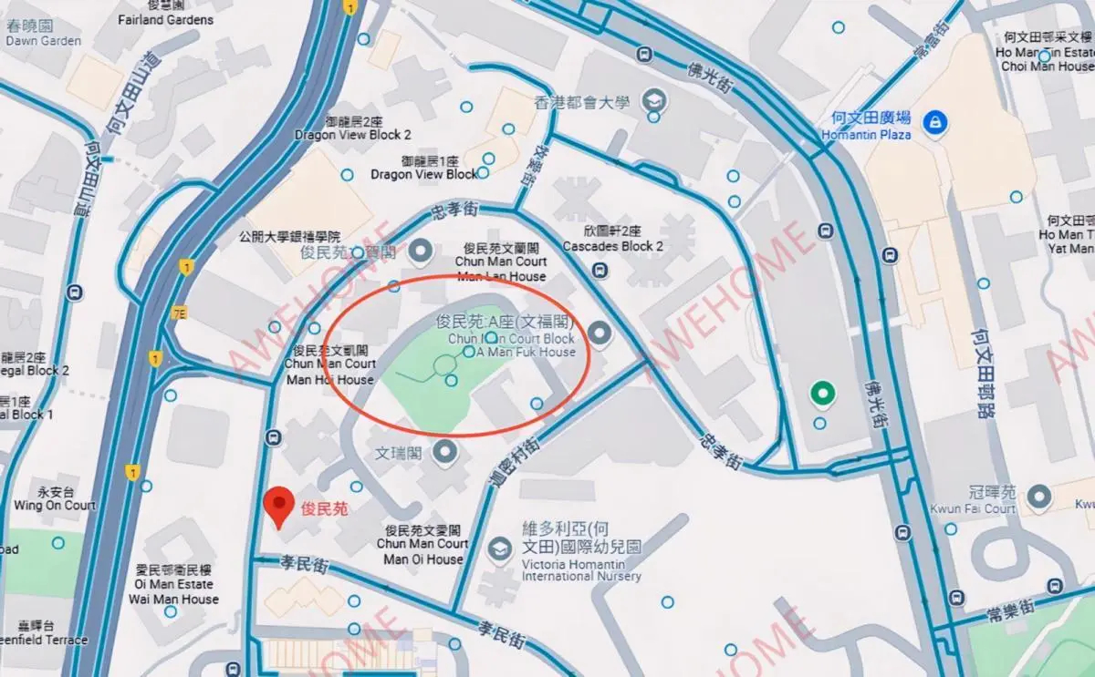 Homantin, Chun Man Court, Single Room and Double Room, Near PolyU and City University63812922130051111