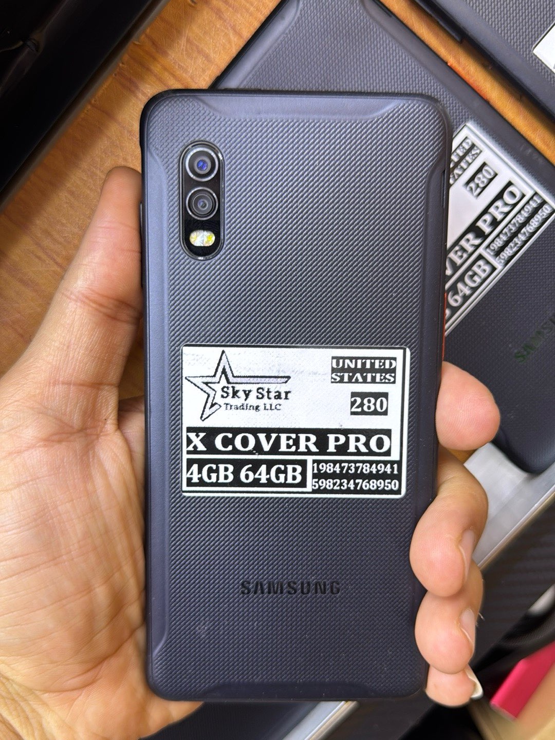 Samsung X Cover Pro ￼4GB RAM 64GB MEMORY heavy duty mobile ￼63449641534339111