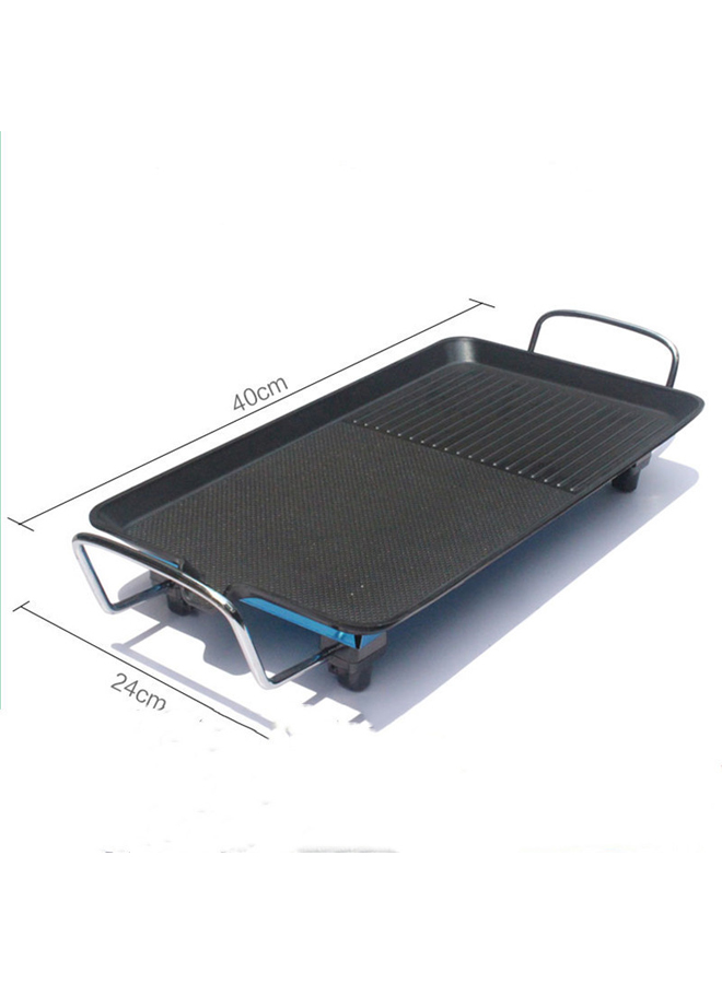 Smokeless Indoor Electric Grill Copper Large Nonstick Table Top Grill Indoor Grilling BBQ 66660179