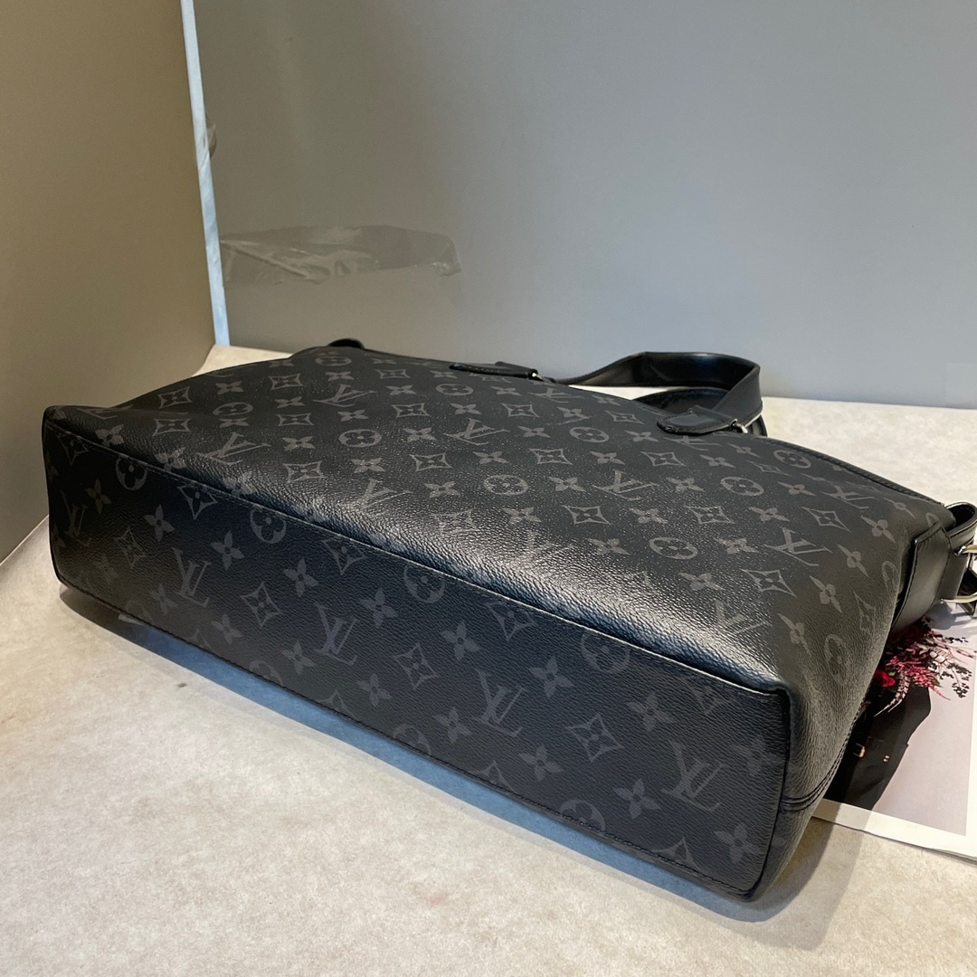 LV/Louis Vuitton Black Monogram Handheld Briefcase64313180965763112