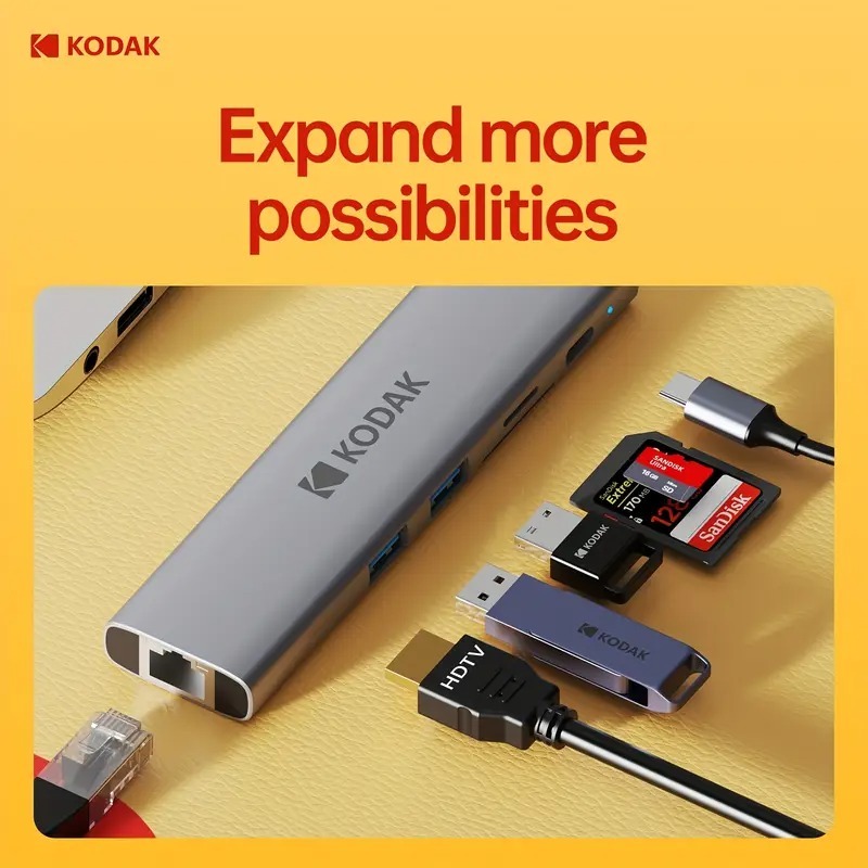 T347 Kodak 7 نقطة استقبال 1 (توصيل توصيل السريع إلى المنزل)63602858893825111