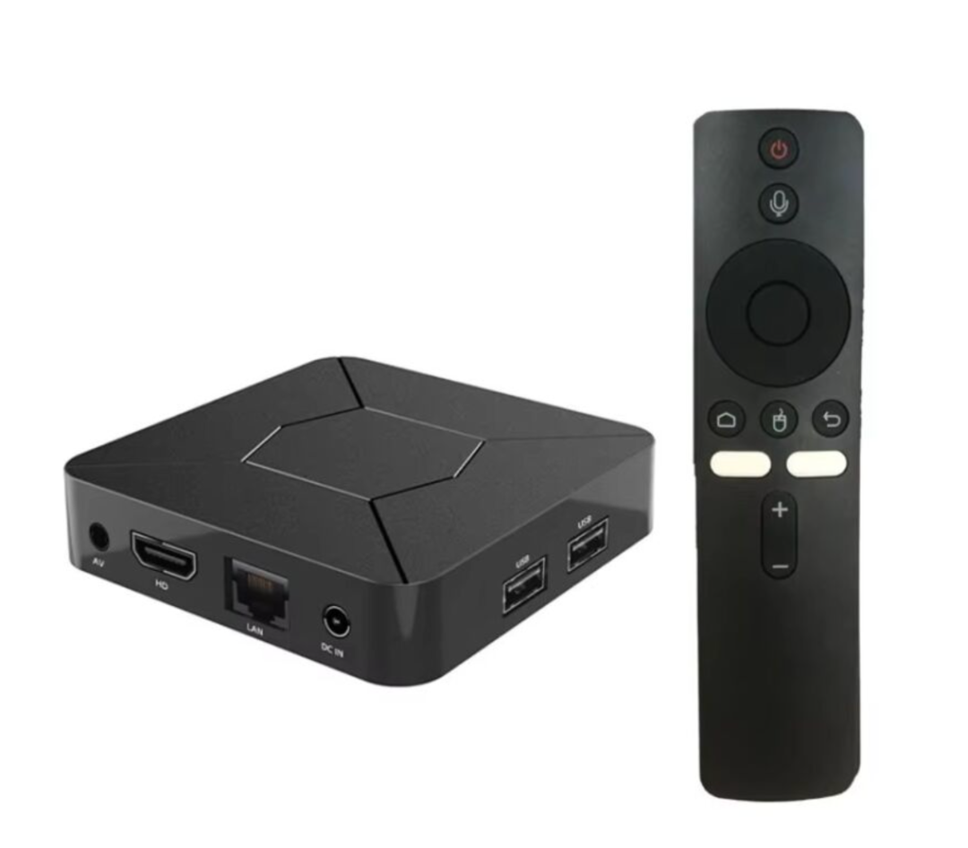 صندوق تلفزيون مزود بجهاز استقبال 4K 60FPS HDR Q5، ذاكرة 2 جيجابايت + 8 جيجابايت، واي فاي مزدوج + بلوتوث، جهاز تحكم عن بعد بصري مع دعم الصوت، مشغل فيديو عالي الدقة63269405709058110