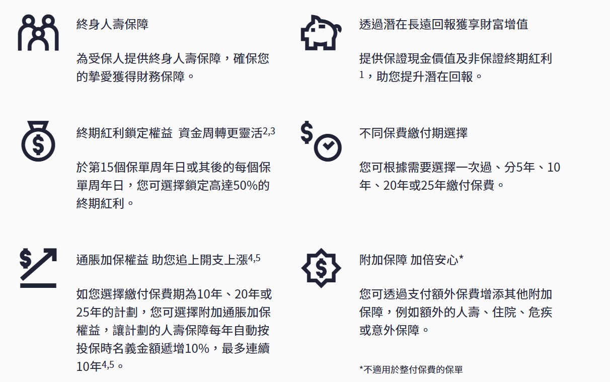 優越終身保