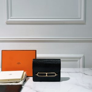 HERMES ROULIS SLIM, Black/Gold