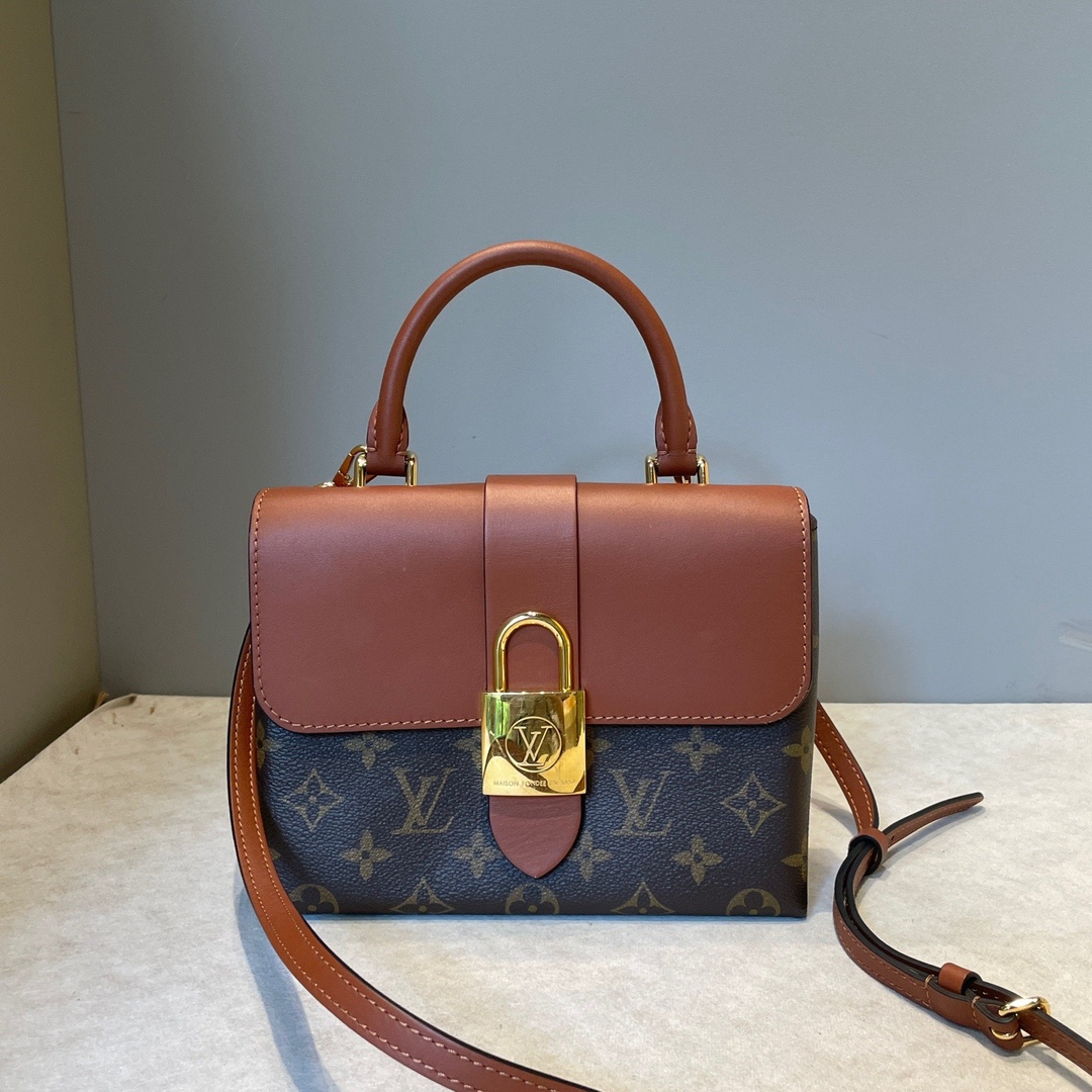 Lv/路易威登 焦糖色LockyBB鎖頭包64280535060099111