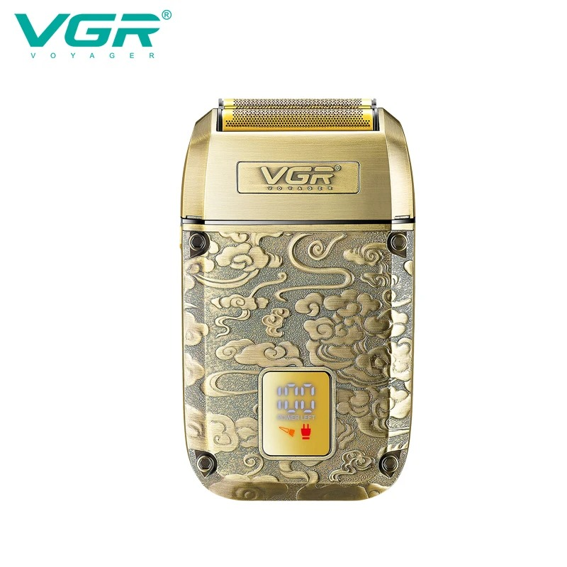 VGR V336 Shaver Professional USB Razor Rechargeable Beard Trimmer Digital Display Shaver Electric Trimmer 8500 RPM Shaver for Man63214381403906113
