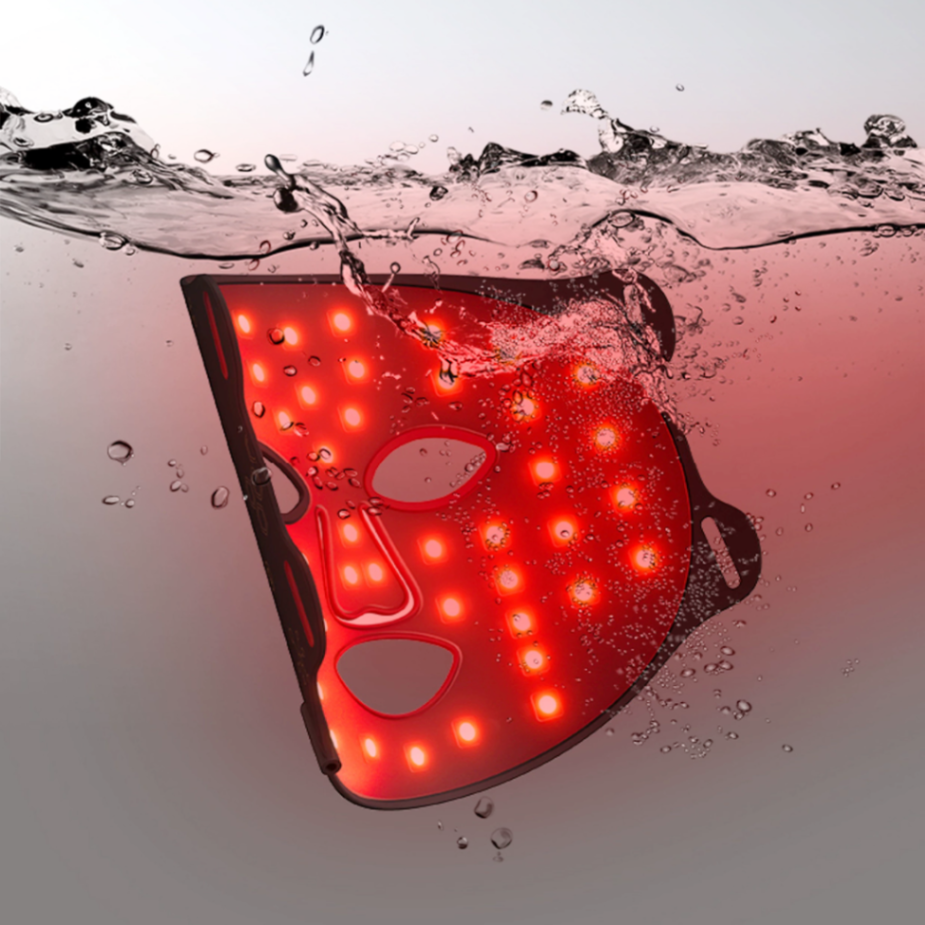 قناع الوجه العلاجي بضوء LED الأحمر - 6 أطوال موجية حمراء/زرقاء/صفراء/أشعة تحت حمراء لتفتيح البشرة، وعلاج حب الشباب والوقاية من التجاعيد - مؤقت قابل للتعديل من 10 إلى 30 دقيقة63081209227907116
