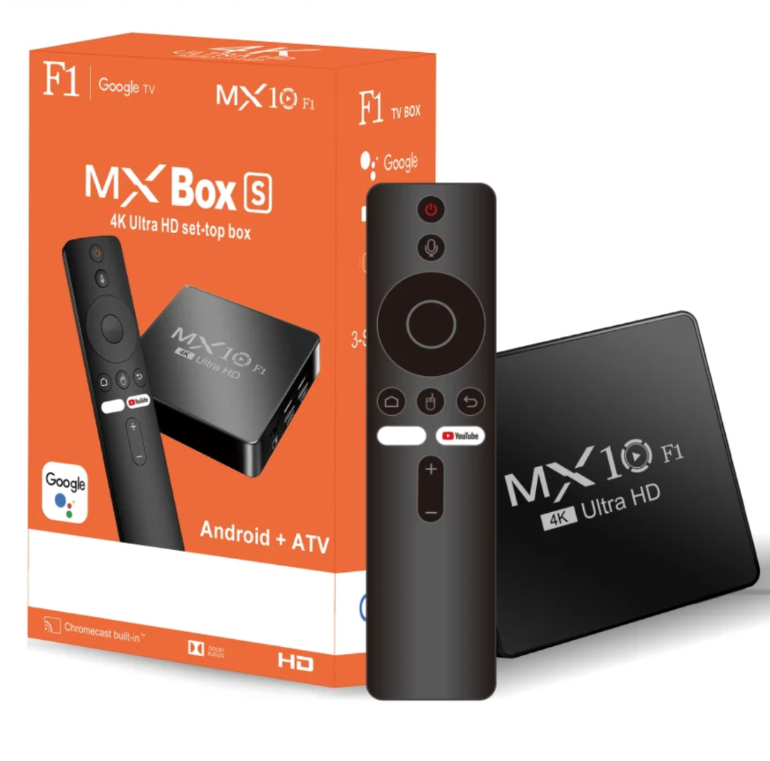 صندوق تلفاز ذكي MX10 F1، معالج Allwinner H313، معالج رسوميات Mali-G31، واي فاي 2.4 جيجاهرتز + بلوتوث 5.0، صندوق تلفاز يعمل بنظام أندرويد مع ذاكرة وصول عشوائي 2 جيجابايت وذاكرة فلاش EMMC سعة 16 جيجابايت632384551969291111
