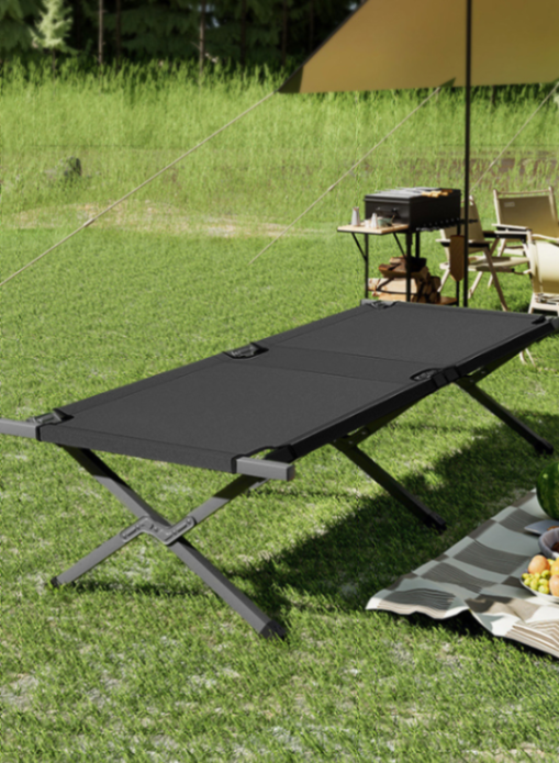 Folding Camping Cot Portable Folding Cot Outdoor Camping Office Home Nap Lightweight 6666016263526241917442110