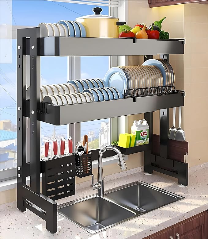 Brand New The Sink Dish Drying Stand Drainer Organizer Storage Rack63605997113987114