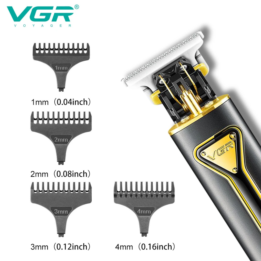 VGR V009 Hair Trimmer T9 Hair Clipper Professional Hair Cutting Machine Electric Beard Trimmer Metal Cordless Trimmer for Men 63236621798146112