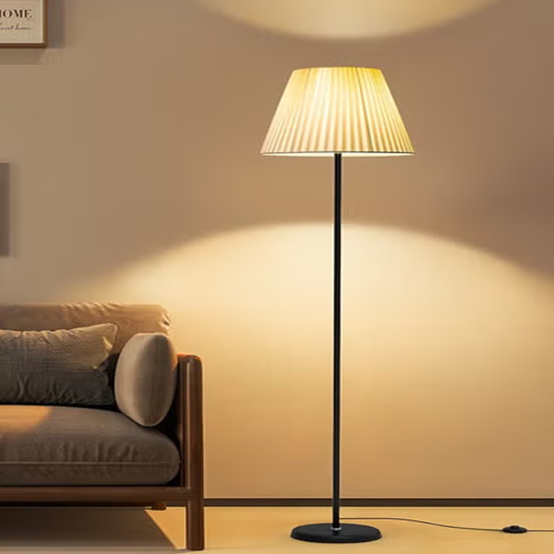 176cm Floor Lamp with Fabric Lampshade, Modern Tall Floor Lamps for Living Room, Floor Standing Lamps Home Decor, Floor Lighting for for Bedroom, Study Room, Office DJ06763680987572610113