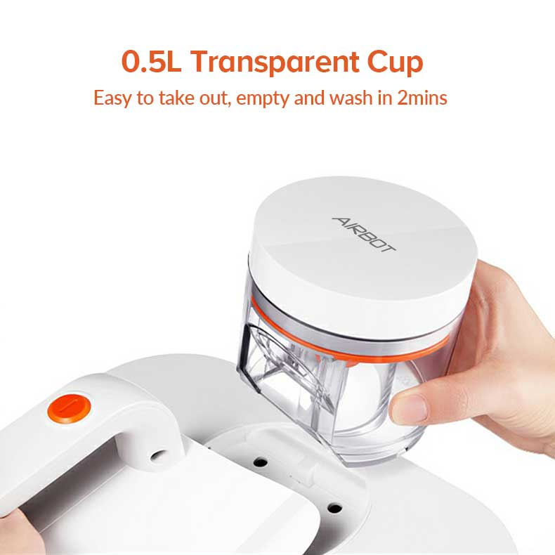 Airbot Dust Mite Vacuum Cleaner UV Disinfection CM900,Mattress Vacuum Cleaner,trong & Safe UV Sterilization Function, LED Intelligent Display Panel, Detachable & Washable Parts - White62884908157185112