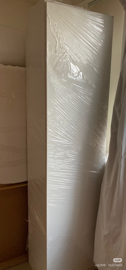 IKEA wooden wardrobe with mirror63524585450498111