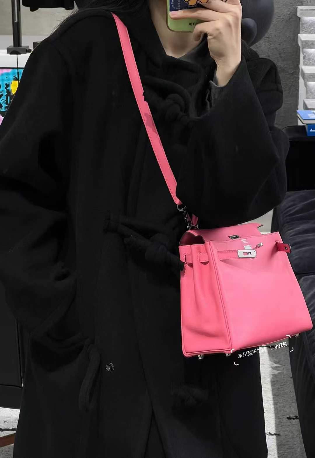 Hermès Kelly 25 – 8W Rose Azalée (New Lipstick Pink)63817238114305112