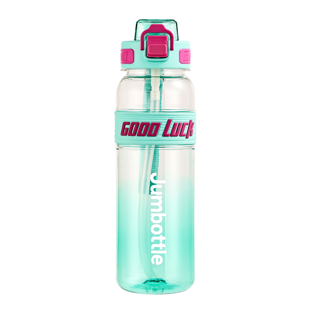 Jumbottle Non-spray gradient color water cup 1000 ML Green632259102744341115