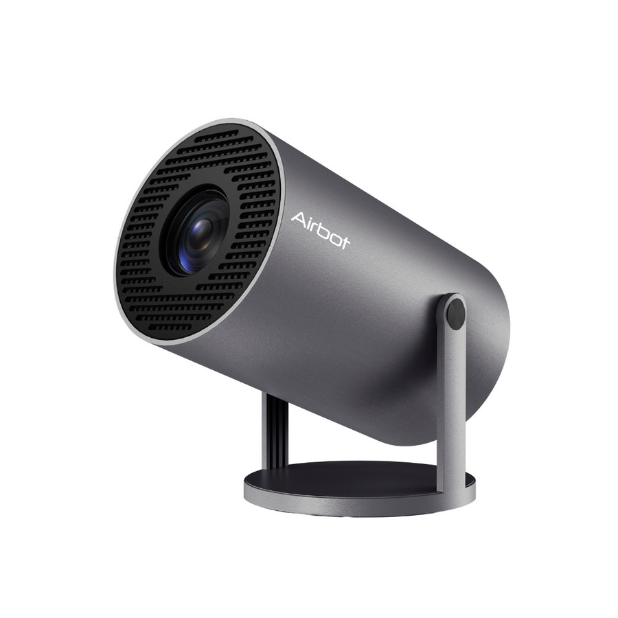 Airbot PJ168 EU - 1080P/4K Game Projector with Wi-Fi 6, 150 ANSI Lumens, Android 11, 360° Projection, Portable & Lightweight Projector628849672561941129