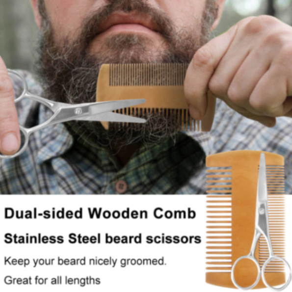 XIKEZAN Popular Hot Selling Beard Brush Derma Rollers and Men's Beard Care Kit Beard Growth Kit63267806171139114