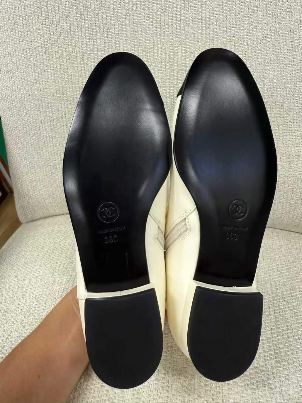 CHANEL Letter Embroidery Ankle Boots – Size 36 (Unused)63827974316675112