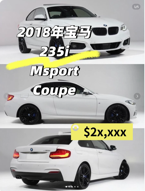 2018 BMW 230i M Sport Coupe64673148357507110