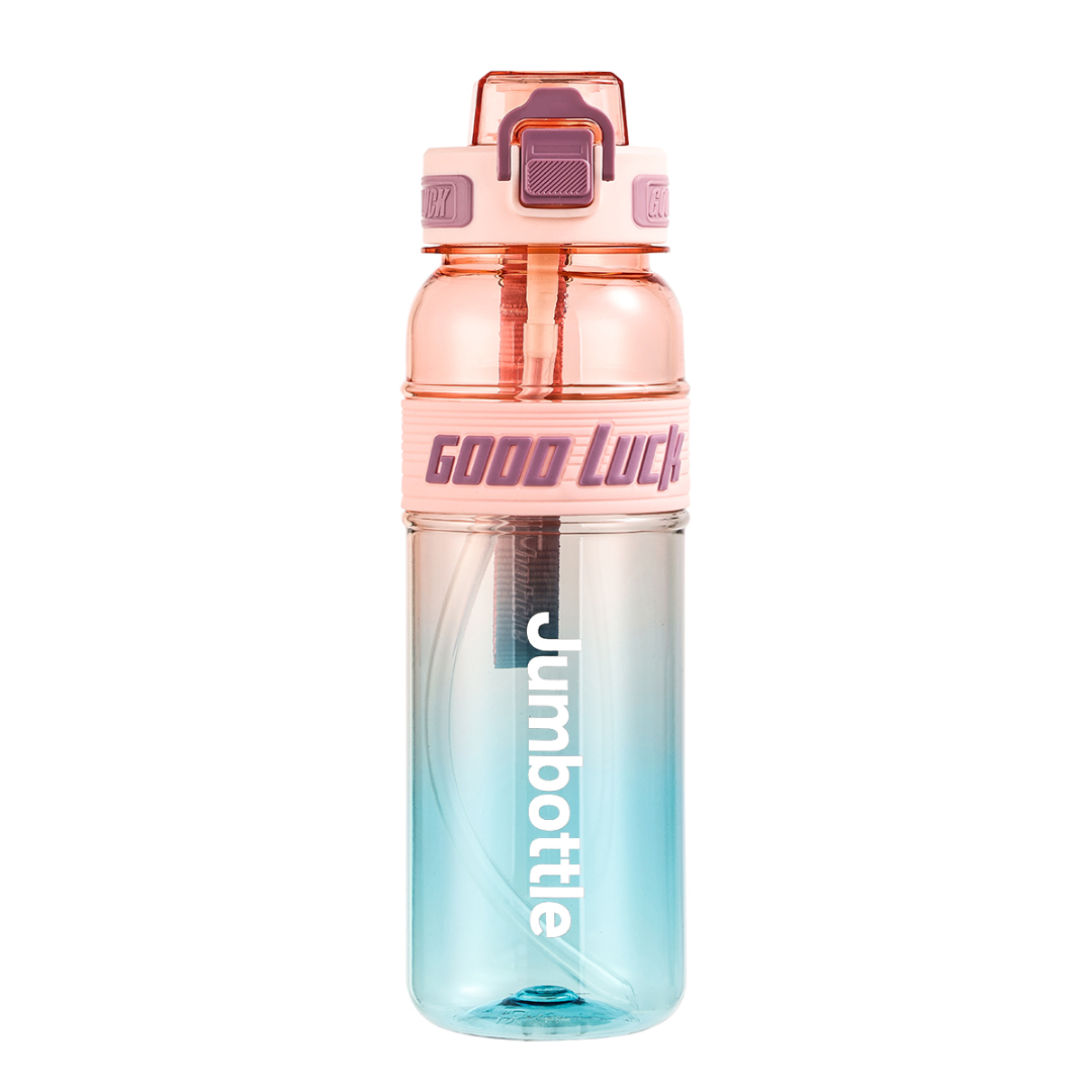 Jumbottle Non-spray gradient color water cup 1000 ML Pink63225945541506110