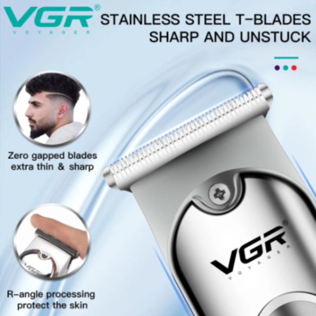 VGR Hair Trimmer Professional Hair Clipper Wireless Hair Cutting Machine Electric Zero Cutting Machine Trimmer for Men V-07163147649930882112