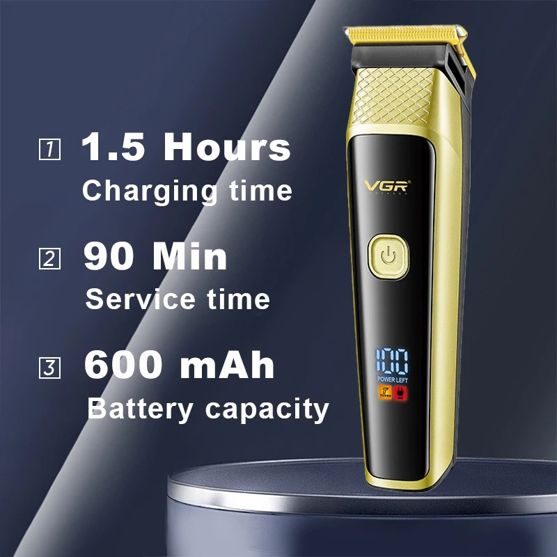 VGR V336 Hair Clipper Mens 3pc Set Haircut Machine Rechargeables Full Set Clipper Trimmer63214301997443113