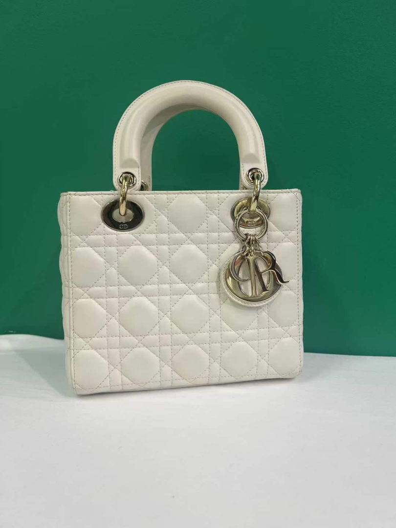 Authentic Dior Lady Dior Small Bag – Latte Cannage Lambskin | Preowned7 Authentic Dior Lady Dior Small Bag – Latte Cannage Lambskin | Preowned63227921256449117