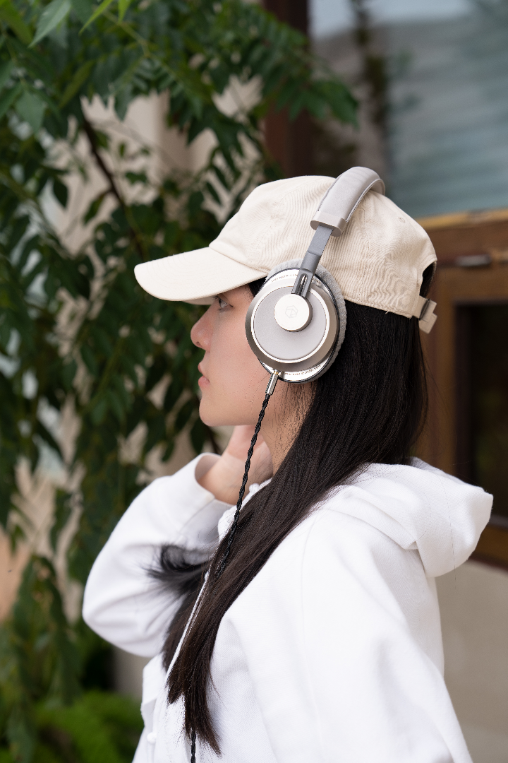 ROSESELSA North Forest Hi-Fi Headphones Gaming Headphones Music 3.5mm Jack(White）63615290321283111