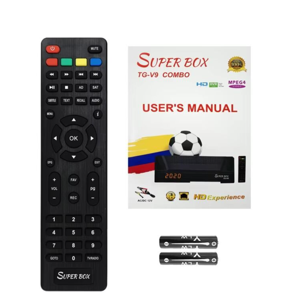 جهاز استقبال ساتلايت سوبر بوكس TG-V9 جديد تايجر T3000 4k ستالايت DVB-T2 ميني مع محول واي فاي RT5370 لأجهزة الاستقبال والدوونج63269296854785113