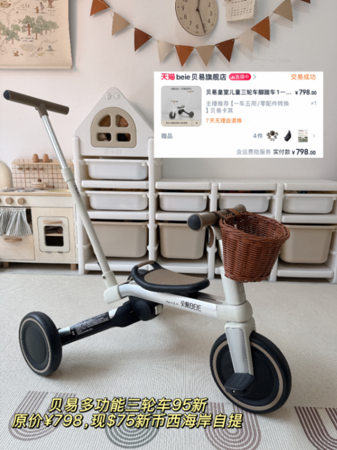 Beiyi Multifunctional Tricycle63294233618945110
