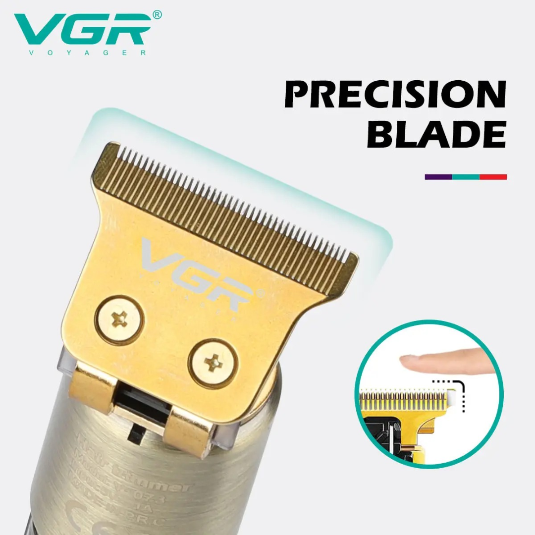 VGR V073 Metal USB T9 Vintage Hair Cut Machine Barber Clippers Beard Trimmer Professional Electric Hair Trimmer for Men 63214105728259114