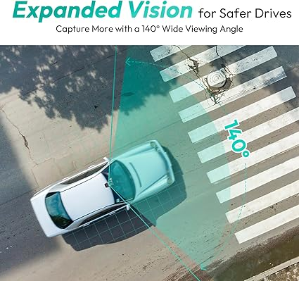 360 Dash cam G300H Pro,Botslab 2.5K Front Dash Cam, 170° Wide Angle Car Camera Front, Color Night Vision, Built in WiFi GPS, 24/7 Parking Mode, WDR, Emergency and Loop Recording(No SD Card)62884366060547114